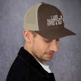 I Love Paleontology Coffee Naps - Trucker Hat