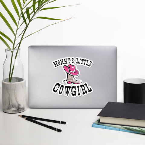 Mommy's Little Cowgirl - Stickers