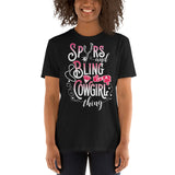 Spurs And Bling - Short-Sleeve Unisex T-Shirt