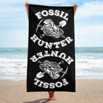 Fossil Hunter - Beach Towel