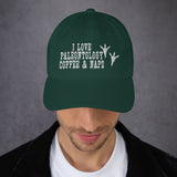 I Love Paleontology Coffee Naps - Dad Hat