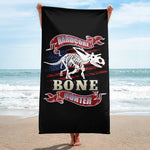 Hardcore Bone Hunter - Beach Towel