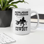Jake Harris, Cretaceous Cowboy - Dinosaurs And Cowboys - Coffee Mug