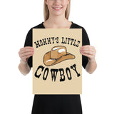 Mommy's Little Cowboy - Poster