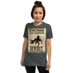 Jake Harris, Cretaceous Cowboy - Dinosaurs And Cowboys - Short-Sleeve Unisex T-Shirt