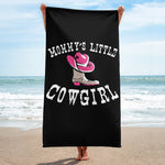 Mommy's Little Cowgirl - Beach Towel