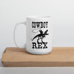 Mike Harris, Cowboy Rex - Dinosaurs And Cowboys - Coffee Mug