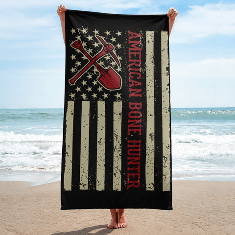 American Bone Hunter - Beach Towel