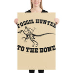 Fossil Hunter To The Bone - Poster
