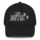 I Love Paleontology Coffee Naps - Dad Hat