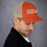 Jake Harris, Cretaceous Cowboy - Dinosaurs And Cowboys - Trucker Hat