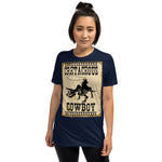 Jake Harris, Cretaceous Cowboy - Dinosaurs And Cowboys - Short-Sleeve Unisex T-Shirt