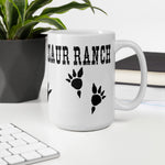 Wyoming Dinosaur Ranch - Footprints - Coffee Mug