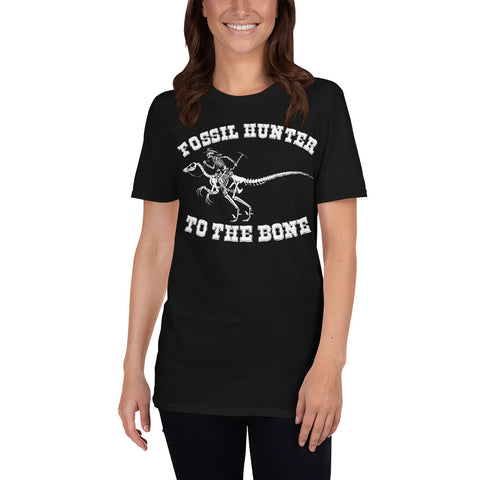 Fossil Hunter To The Bone - Short-Sleeve Unisex T-Shirt