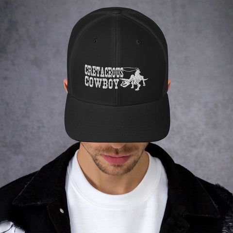 Jake Harris, Cretaceous Cowboy - Dinosaurs And Cowboys - Trucker Hat